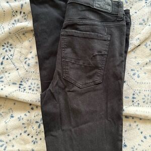 American Eagle Outfitters Men's Dark Gray Slim Jeans